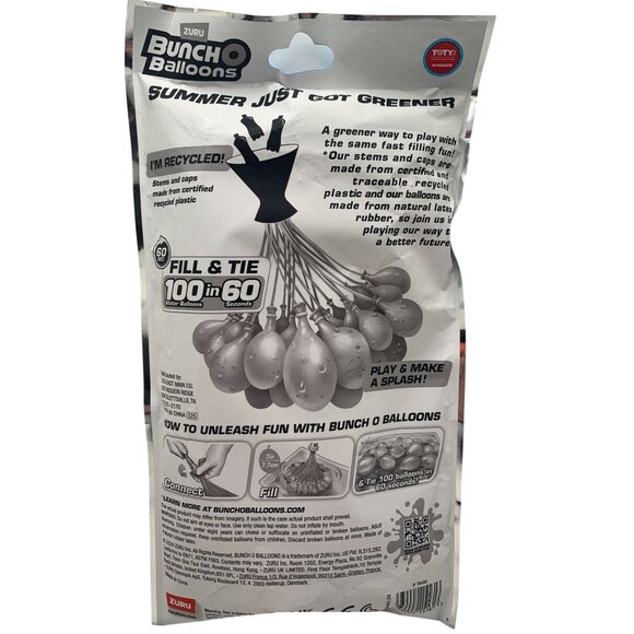 Zuru Bunch O Balloons Tropical Party Water Balloons - Picture 2 of 2